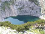 The lake Spodnje Kriško jezero