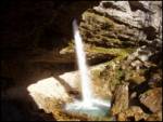 The Upper Peričnik waterfall