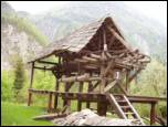 Cableway Golobar - The Soča river-beds at Kršovec