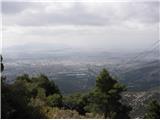 Atene (bottom station of cableway) - Parnitha