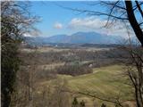 Zgornja Dobrava - Lipniški grad (Pusti grad nad Lipnico)