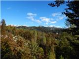 Planina Blato - Dom na Komni