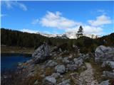 Planina Blato - Dom na Komni