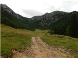 Uskovnica (Razpotje) - Planina Konjščica