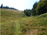 Bohinjsko sedlo - Slatnik (southeastern peak)