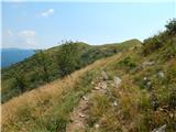 Bohinjsko sedlo - Slatnik (southeastern peak)