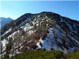 Ljubelj - Srednji vrh (above Završnica)