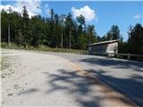 18th hairpin turn of road on Strma Reber - Loška stena