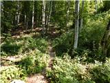 18th hairpin turn of road on Strma Reber - Loška stena