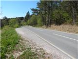 Jamce - Podrta gora above Ajdovščina