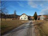 Kožljek - Leskovica (above Stražišče)