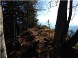 Konjska raven (Pokljuka) - Turn (above Bohinjska Bela)