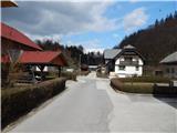 Kamna Gorica - Castle Lipniški grad (Pusti grad above Lipnica)