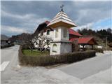 Kamna Gorica - Castle Lipniški grad (Pusti grad above Lipnica)