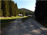 Konjska raven (Pokljuka) - Turn (above Bohinjska Bela)