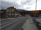 Šobčev bajer - Castle Lipniški grad (Pusti grad above Lipnica)