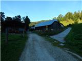 Mountain hut on farm Kumer - Govca (Olševa)