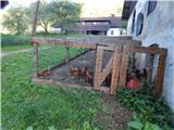 Mountain hut on farm Kumer