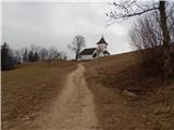 Begunje (Krpin) - Sveti Peter above Begunje