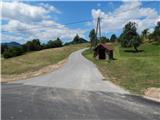 Ledinsko Razpotje - Gradišče (above Spodnja Idrija)