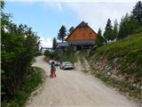 Bottom station of cableway on Krvavec - Dom na Gospincu (Hotel Rozka)