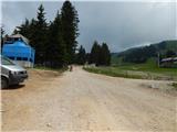 Bottom station of cableway on Krvavec - Hotel Krvavec