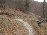 Tolminske Ravne - Planina na Kalu