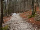 Jezersko polje - Koča pri Savici