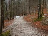 Jezersko polje - Koča pri Savici