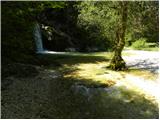 The Grmečica waterfall