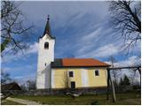 Mekinje nad Stično - Lavričeva koča na Gradišču