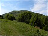 Mrzli vrh above Planina Pretovč