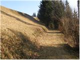 Jazne (Lanišar) - Loncmanova Sivka (Mrzli Vrh)
