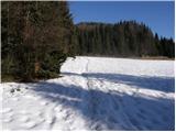 Bohinjska Bela (Podklanec) - Galetovec