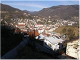 Idrija - Koča na Hleviški planini