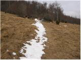 Col - Podrta gora above Ajdovščina