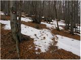 Col - Podrta gora above Ajdovščina