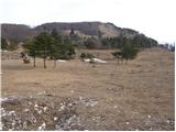 Col - Podrta gora above Ajdovščina