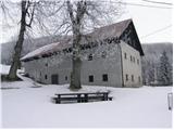 Kampelc - Javornik above Črni vrh