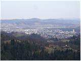 Bresternica (Šoberjev dvor) - Planinski dom Kozjak