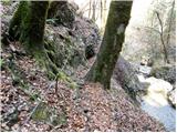 Gostišče Pekel - Pekel Gorge 5th waterfall