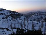 Planina Blato - Zadnji Vogel