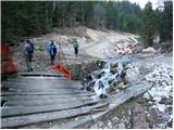 Rifugio Nordio - Maria Schnee below Gozman