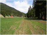 Rifugio  Nordio - Maria Schnee below Gozman