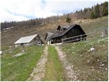 Bistriška planina - Šentanski vrh