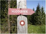 Srednja Kanomlja - Hudournik