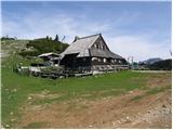 Hotel Šimnovec - Chapel of Marija Snežna (Velika planina)