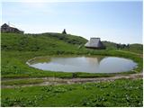 Hotel Šimnovec - Chapel of Marija Snežna (Velika planina)