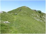 Bohinjsko sedlo - Slatnik (northwestern peak)