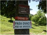 Bohinjsko sedlo - Slatnik (jugovzhodni vrh)